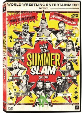 WWE Summer Slam 2009 (DVD, Region 1) Very Good condition!